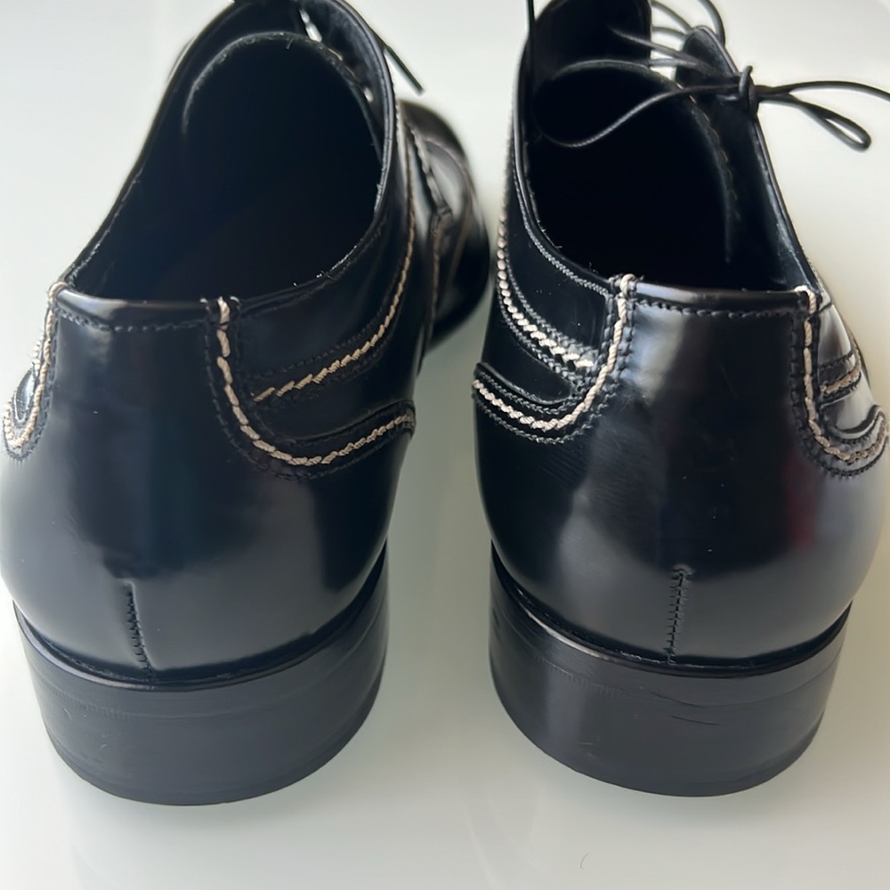 Dolce and Gabbana D&G Tuxedo Patent Leather Shoes - Mens 45 - Picture 6 of 14